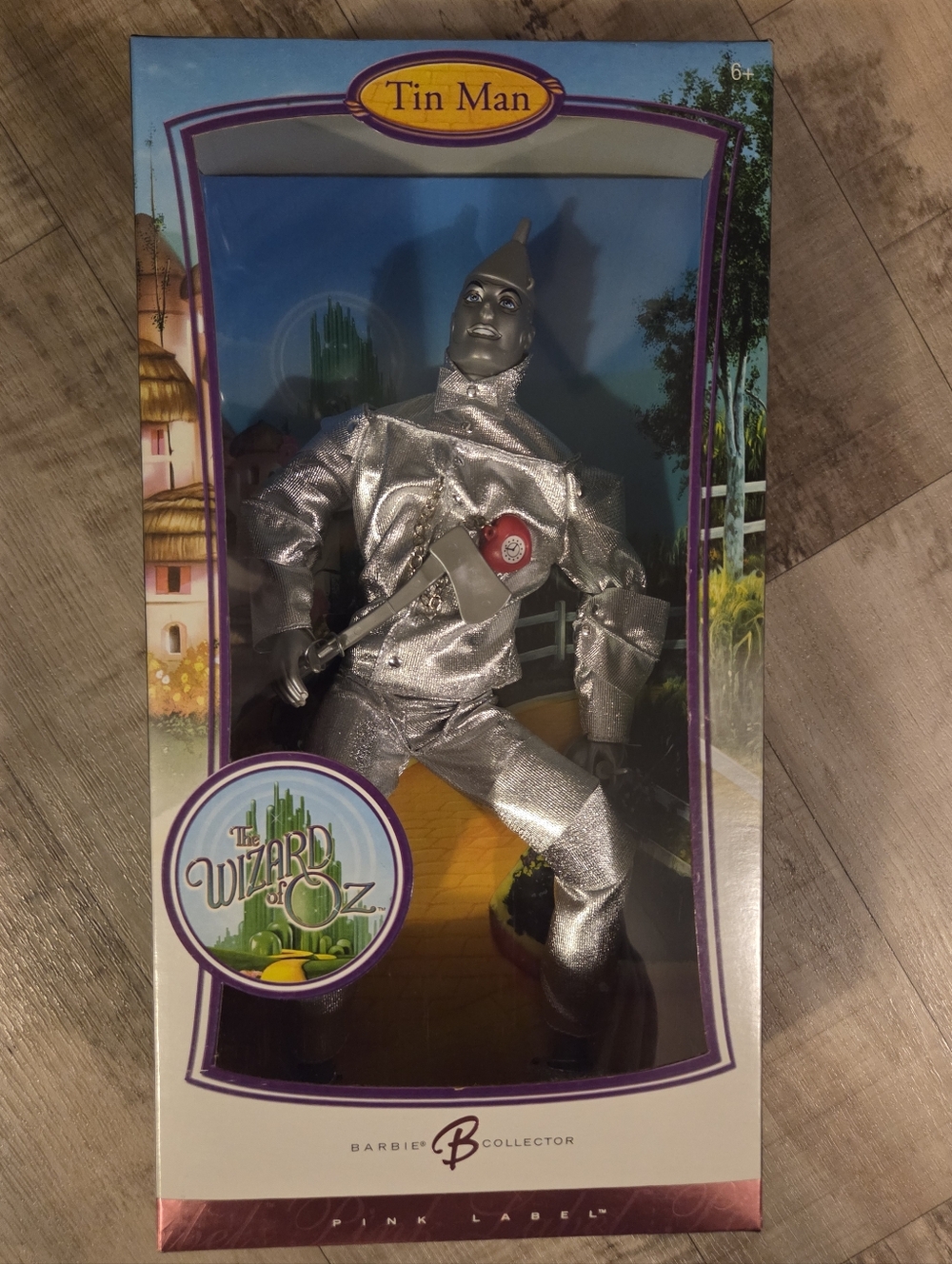 Barbie Tin Man Collector Doll - Silver, Purple, Yellow